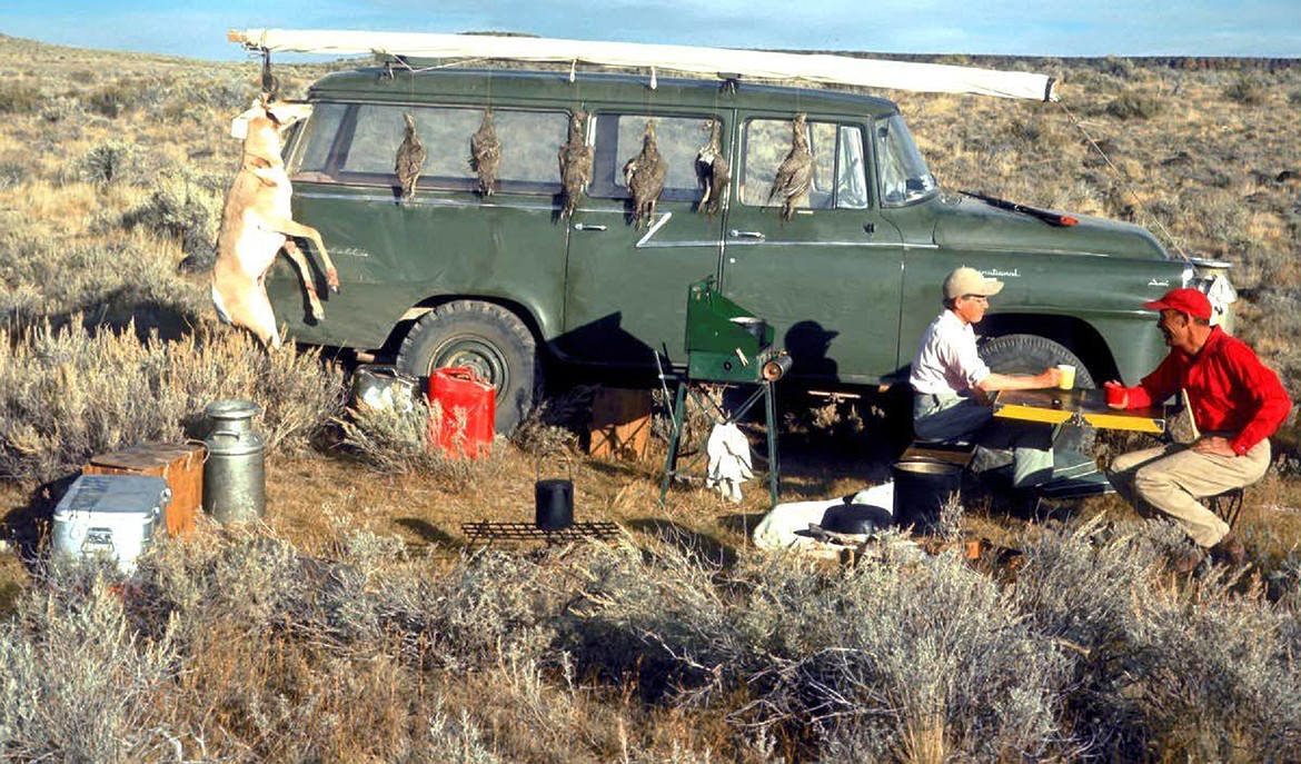 Idaho Fish and Game
This photo shows the famous Idaho outdoor writer and sportsman Ted Trueblood on a pronghorn hunting trip.