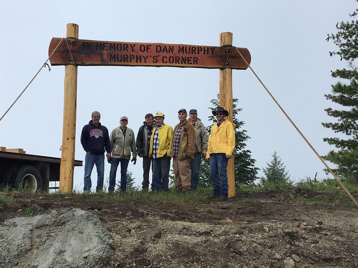 Courtesy photo
The June story &#147;Here&#146;s to you, Murph&#148; profiled the work of Arnold Bircher and the others who built a special sign in rememberance of their friend Daniel Murphy, that is posted along the Sierra Nevada Road.