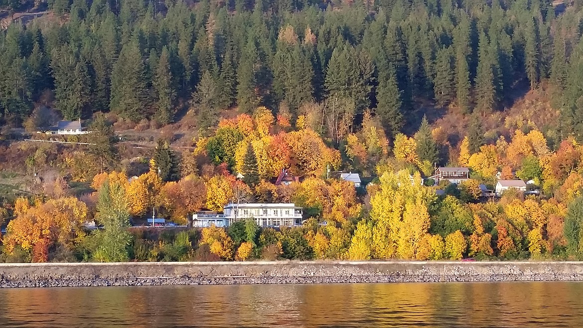 (Courtesy photo)A view of the Hope Hotel, once known as Hotel Jeannot, from Lake Pend Oreille.