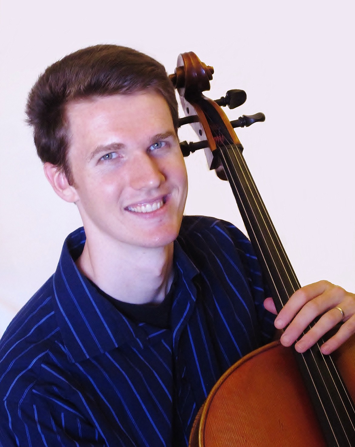 Griffin Browne, principal cellist with the Glacier Symphony