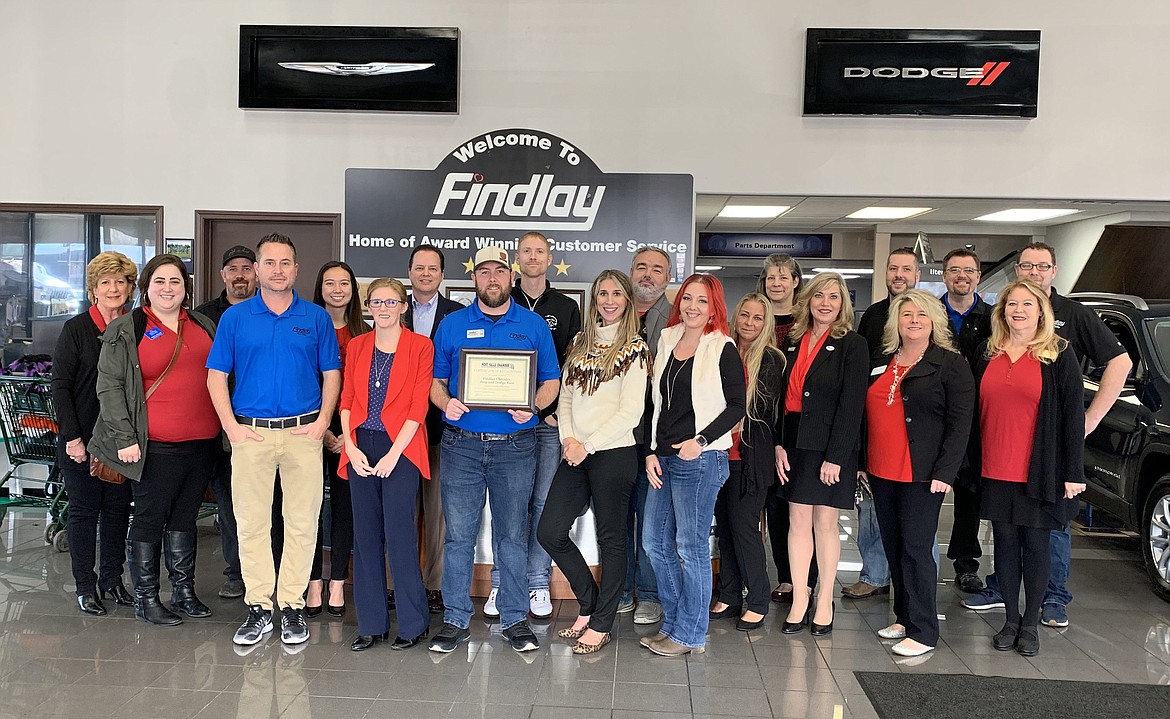 Courtesy photo
Post Falls Chamber Ambassadors &#151; Business Appreciation Group: Findlay Auto Group