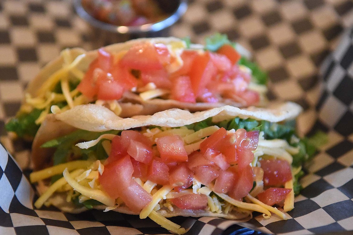 Chicken tacos are on the menu at the Big Fork Resturant. (Heidi Desch/Whitefish Pilot)