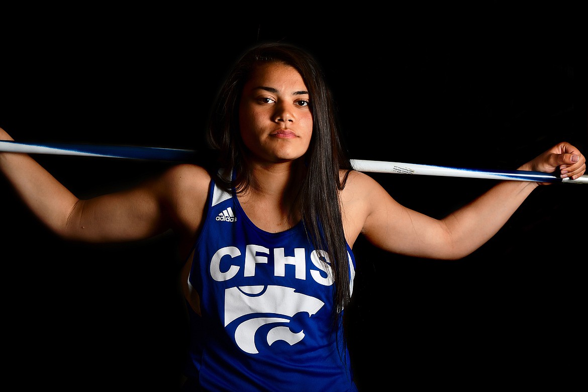 Angellica Street won the Class A javelin title for the second straight year, smashing school and state records along the way.