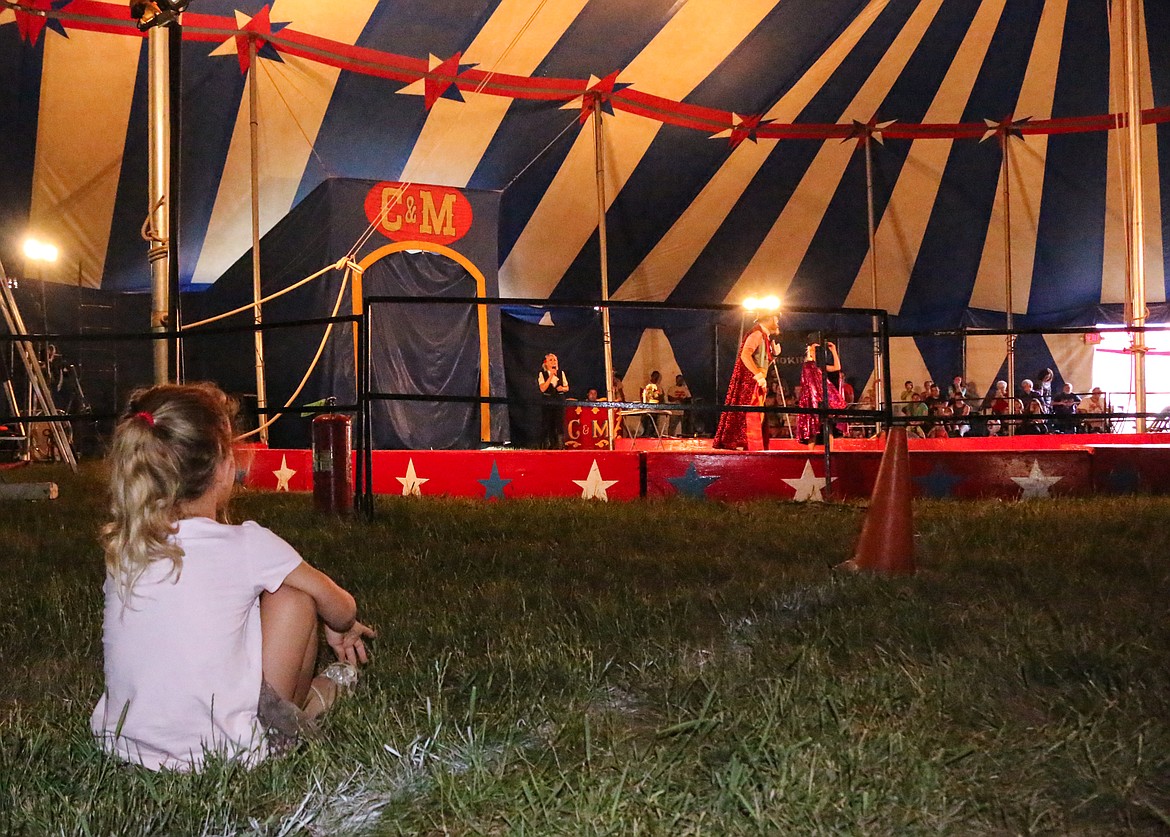 Photo by MANDI BATEMAN
The Rotary Club of Bonners Ferry brought the Culpepper &amp; Merriweather Circus to Bonners Ferry on June 12.