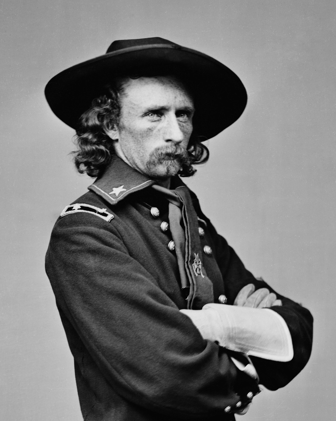 LIBRARY OF CONGRESS
George Armstrong Custer (1839-1876) was killed at the Battle of Little Big Horn in 1876 by Sioux, Cheyenne and Arapahoe Indians led by Sitting Bull and Crazy Horse.