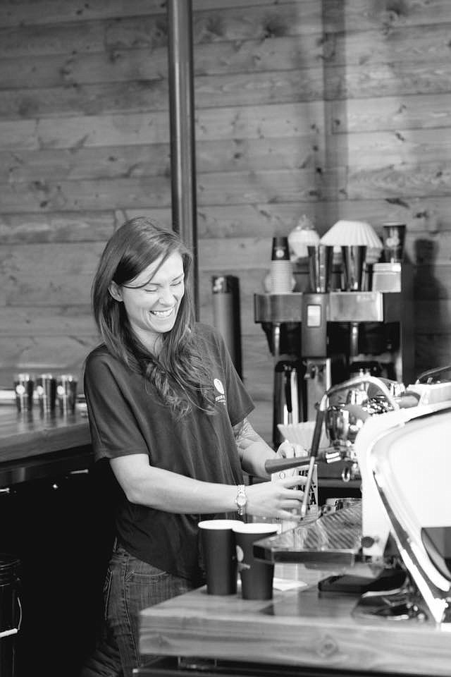 Heather Gallegos, a barista for 14 years, says coffee culture creates a sense of community. (Courtesy photo)