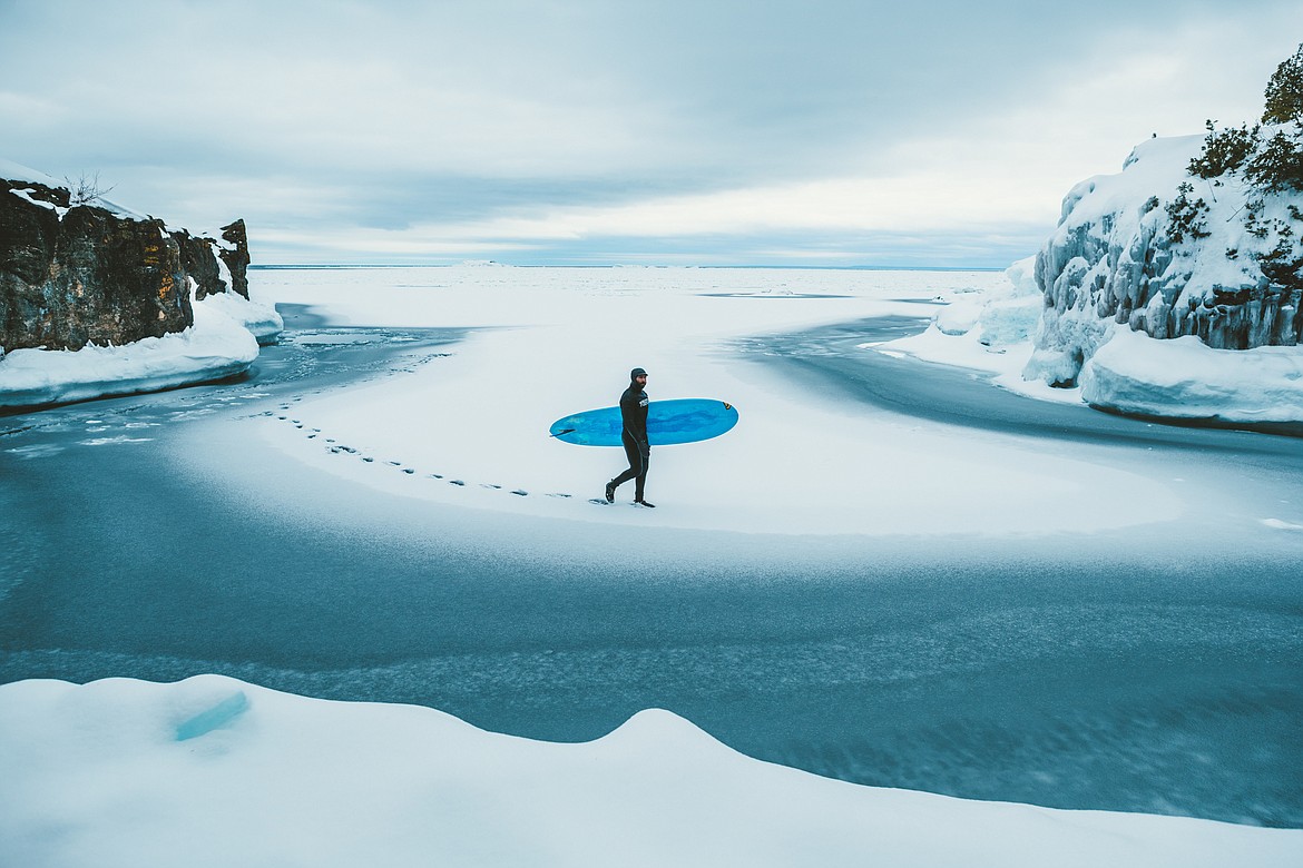 Surfer Dan proves that with dedication, grit and a little creativity adventure can be found out your backdoor. The film 'Surfer Dan' plays as part of the Banff Film Festival in Coeur d'Alene this weekend. (Photo Courtesy of TK Merrell)