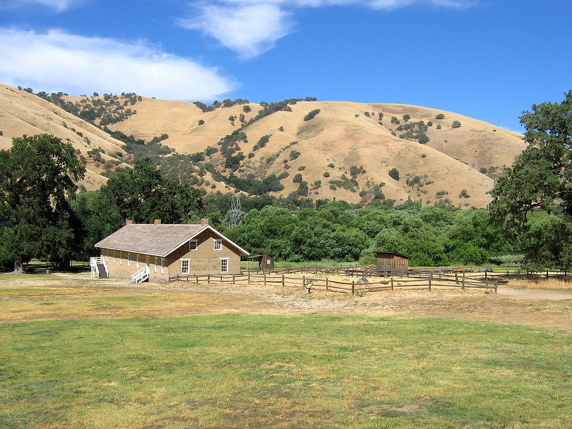 WIKIMEDIA COMMONS
Fort Tejon, Calif., where U.S. Camel Corps camels were stationed during the Civil War as it looks today.