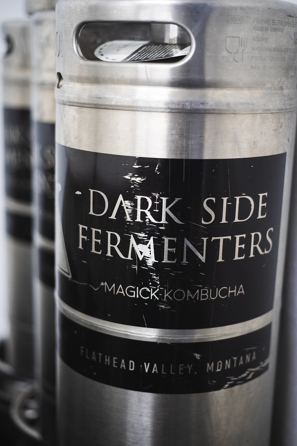 Dark Side Fermenters is a local Kombucha company. (Daniel McKay/Whitefish Pilot)