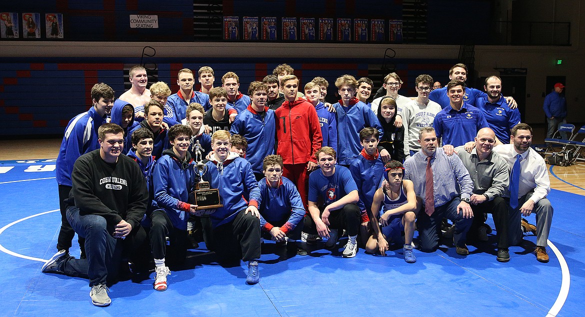 Coeur d&#146;Alene defeated Lake City for their 18th straight win in the annual Terhark Cup Dual Wednesday at CHS. (LOREN BENOIT/Press)