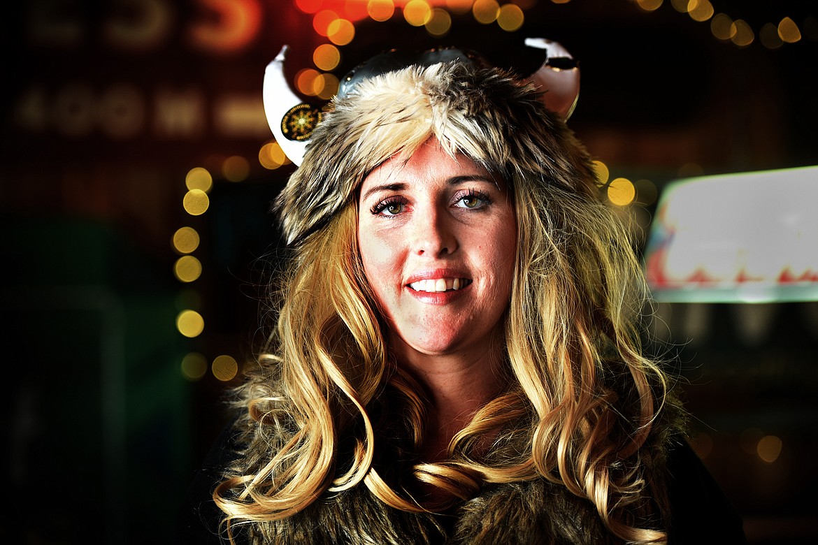 Whitefish’s Sara Straka is helping the Winter Carnival’s tradition of the Viking Divas alive and well. (Jeremy Weber/Daily Inter Lake)
