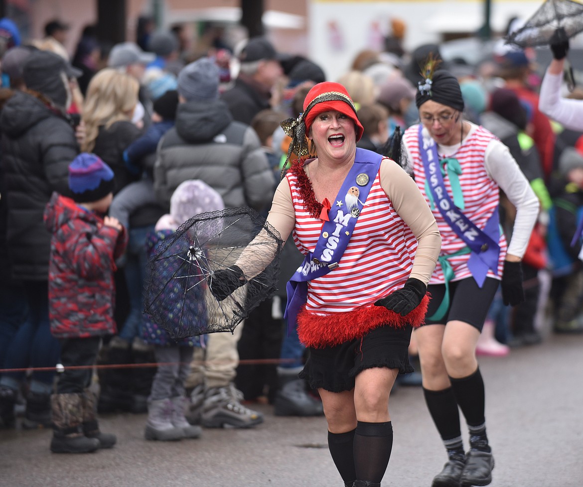 The Whitefish Winter Carnival Grand Parade made its way through downtown Saturday afternoon. The theme was The Roaring 2020s. (Heidi Desch/Whitefish Pilot)