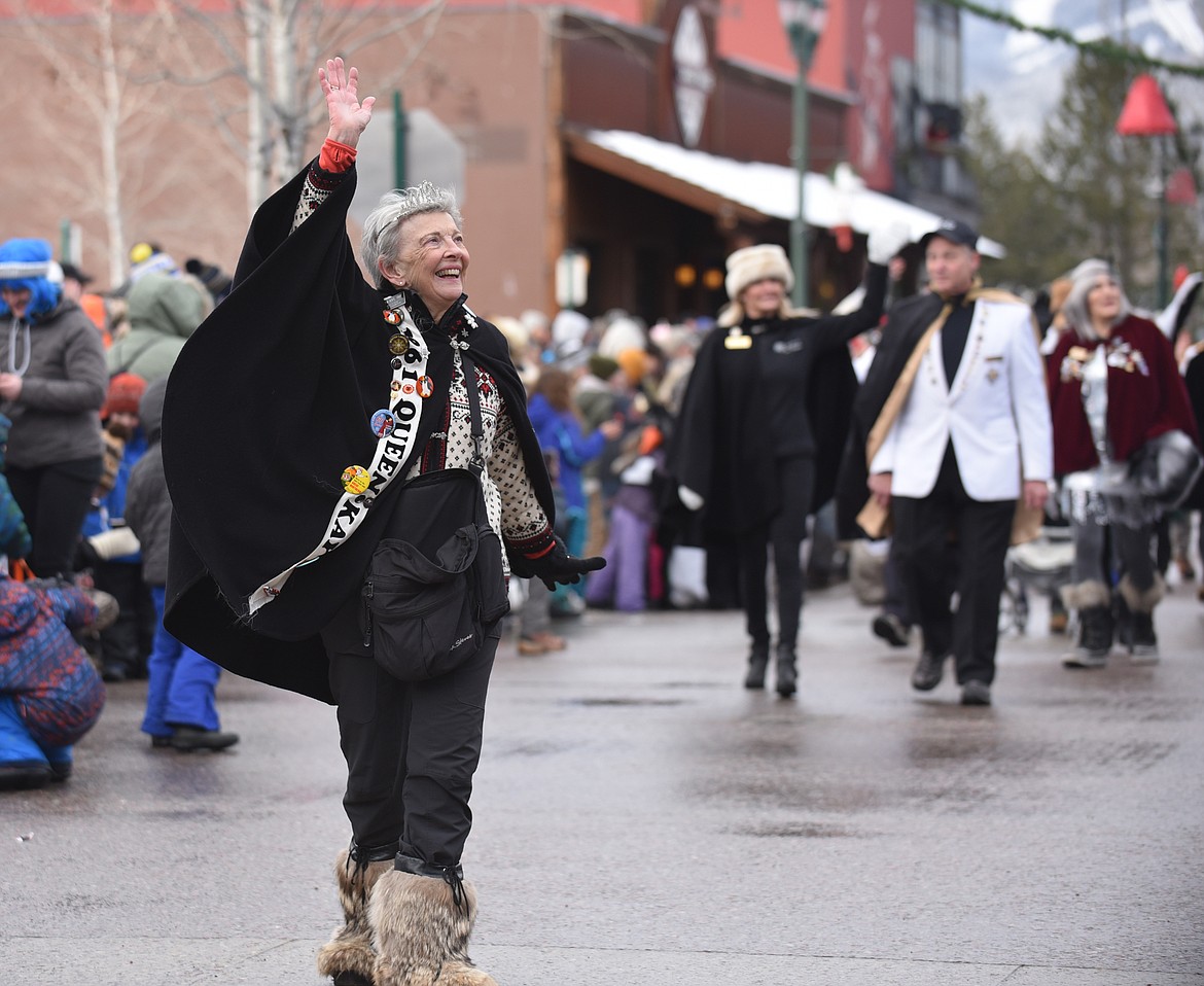 The Whitefish Winter Carnival Grand Parade made its way through downtown Saturday afternoon. The theme was The Roaring 2020s. (Heidi Desch/Whitefish Pilot)