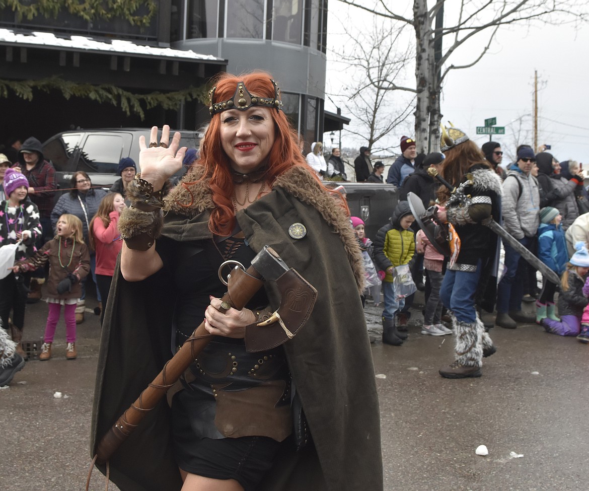 The Whitefish Winter Carnival Grand Parade made its way through downtown Saturday afternoon. The theme was The Roaring 2020s. (Heidi Desch/Whitefish Pilot)