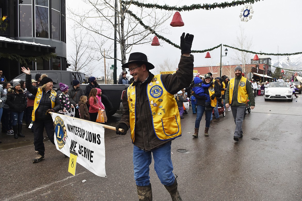 The Whitefish Winter Carnival Grand Parade made its way through downtown Saturday afternoon. The theme was The Roaring 2020s. (Heidi Desch/Whitefish Pilot)