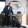 Mayor (and helper) take reins