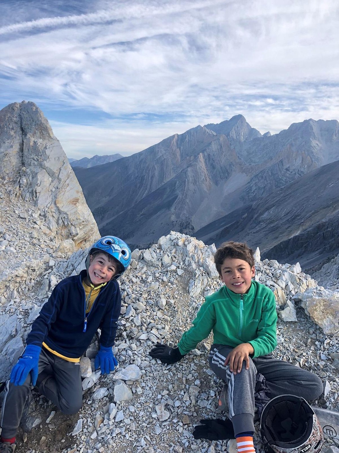 Cody and Thijs Lloyd have summited all of Idaho's nine peaks over 12,000 feet.

KAREN BOSSICK