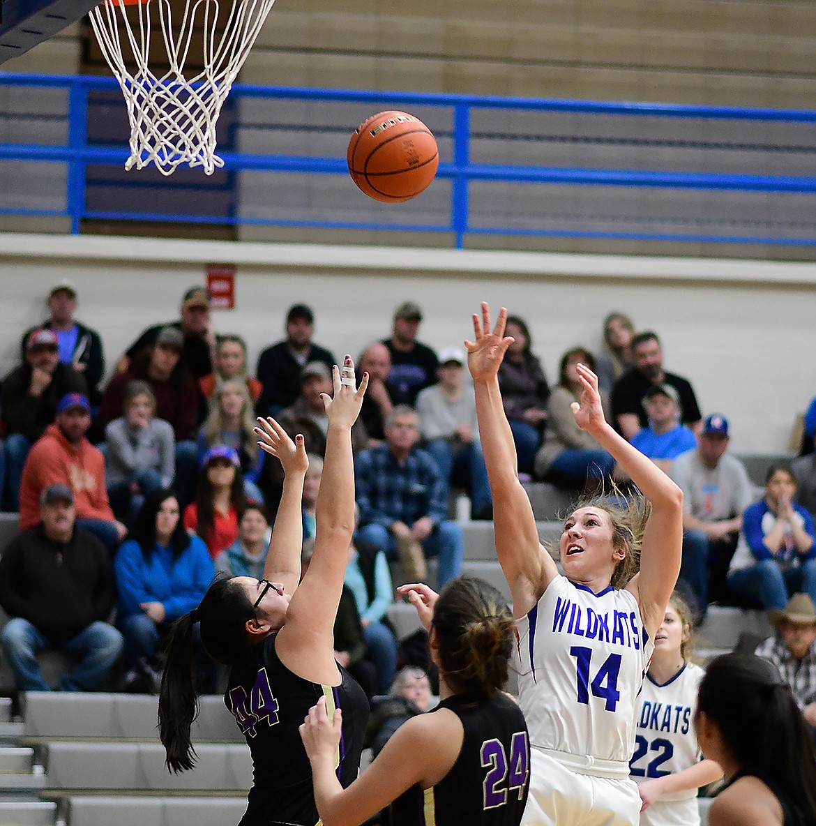 Josie Windauer with a shot against Polson last week.