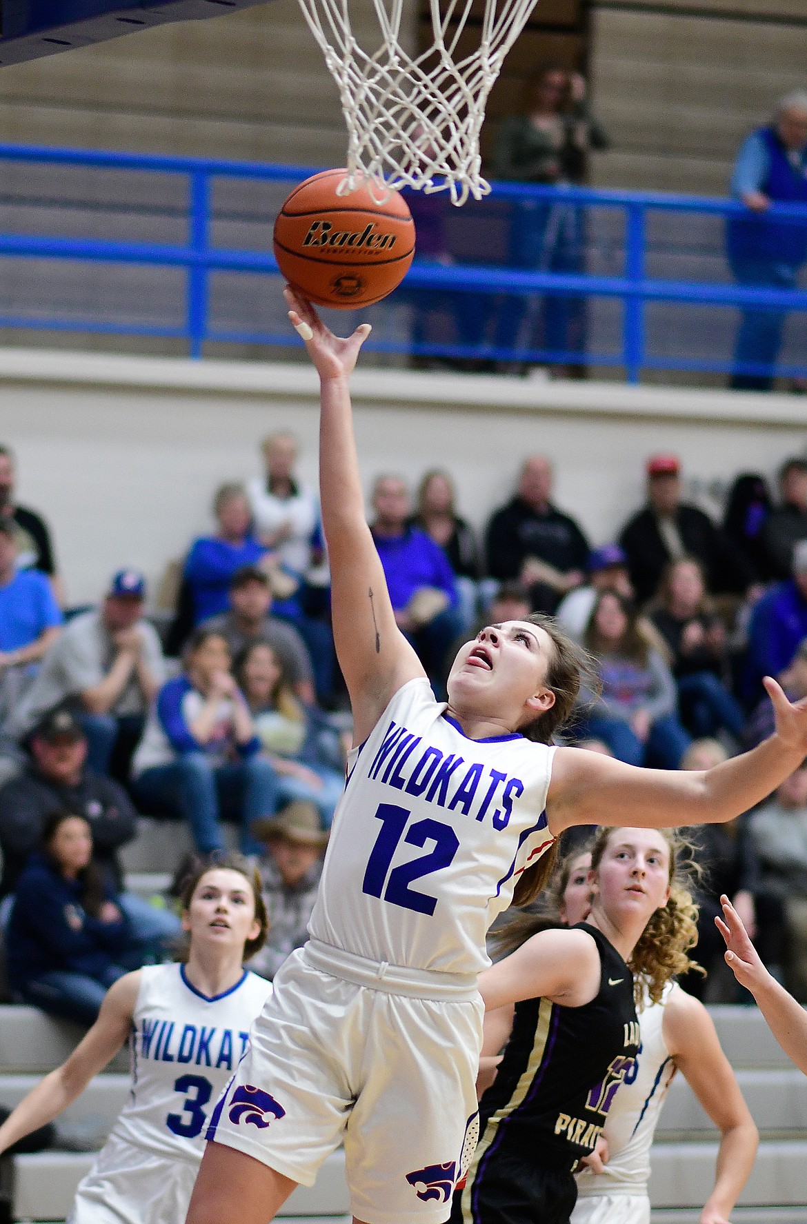 LaKia Hill with a shot against Polson last week.