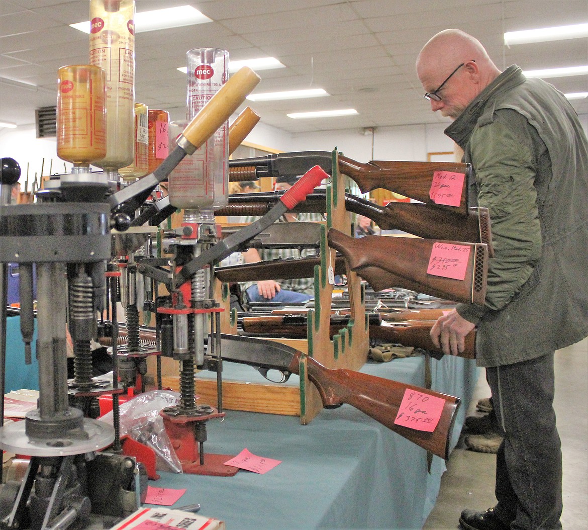 Photo by TONIA BROOKS 
For gun enthusiast, there was a wide array of items available from vendors.
