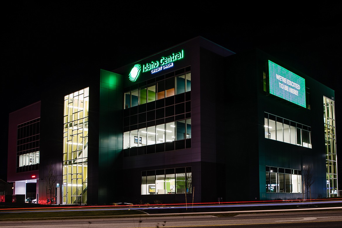 Photos by JEROME POLLOS PHOTOGRAPHY
Idaho Central Credit Union&#146;s new branch on Appleway Avenue opened Feb. 10 and is one of 38 branches in Idaho. The new facility will employ 150 people when its call center comes online in March.