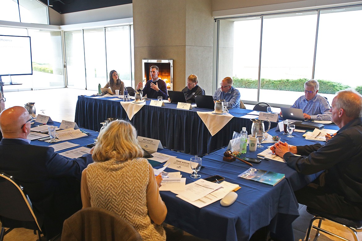 The Idaho Travel Council meets at The Hagadone Event Center to talk about activities and programs.