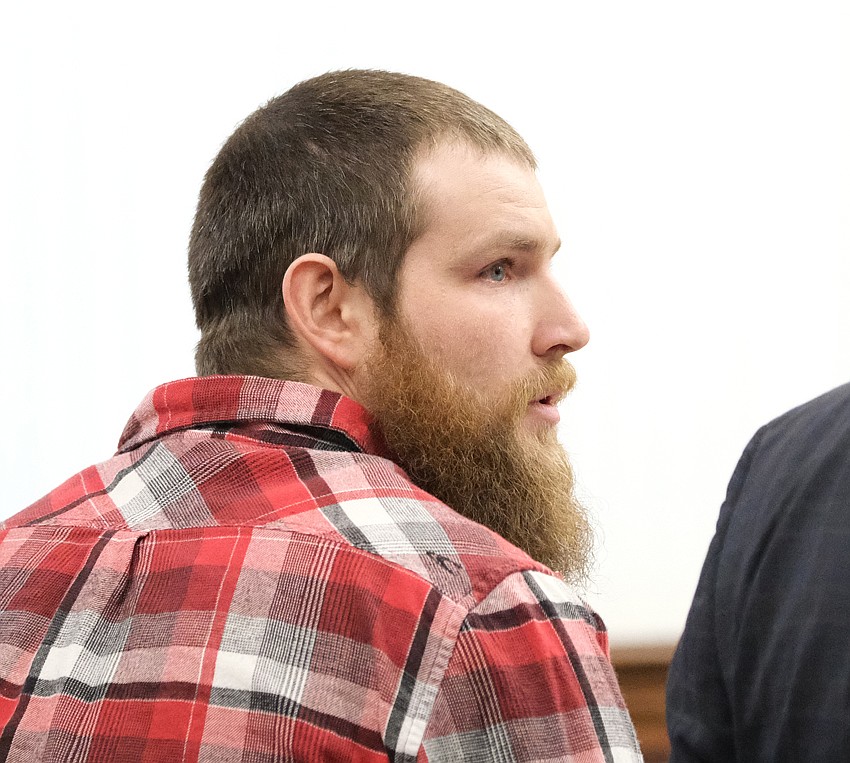 Christopher David Ibach arraignment, Monday, Feb. 24, 2020. (Paul Sievers/The Western News)