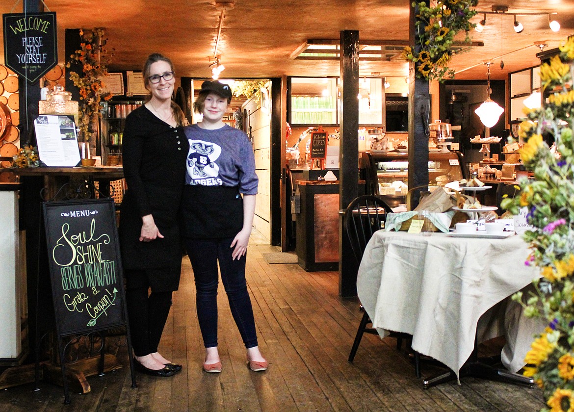 Photos by TONIA BROOKS
Paula and Ivy Rice welcomed visitors during the Girls Night Out event held Saturday, Feb. 15, at the Soul Shine Bistro and Under the Sun on Main Street.