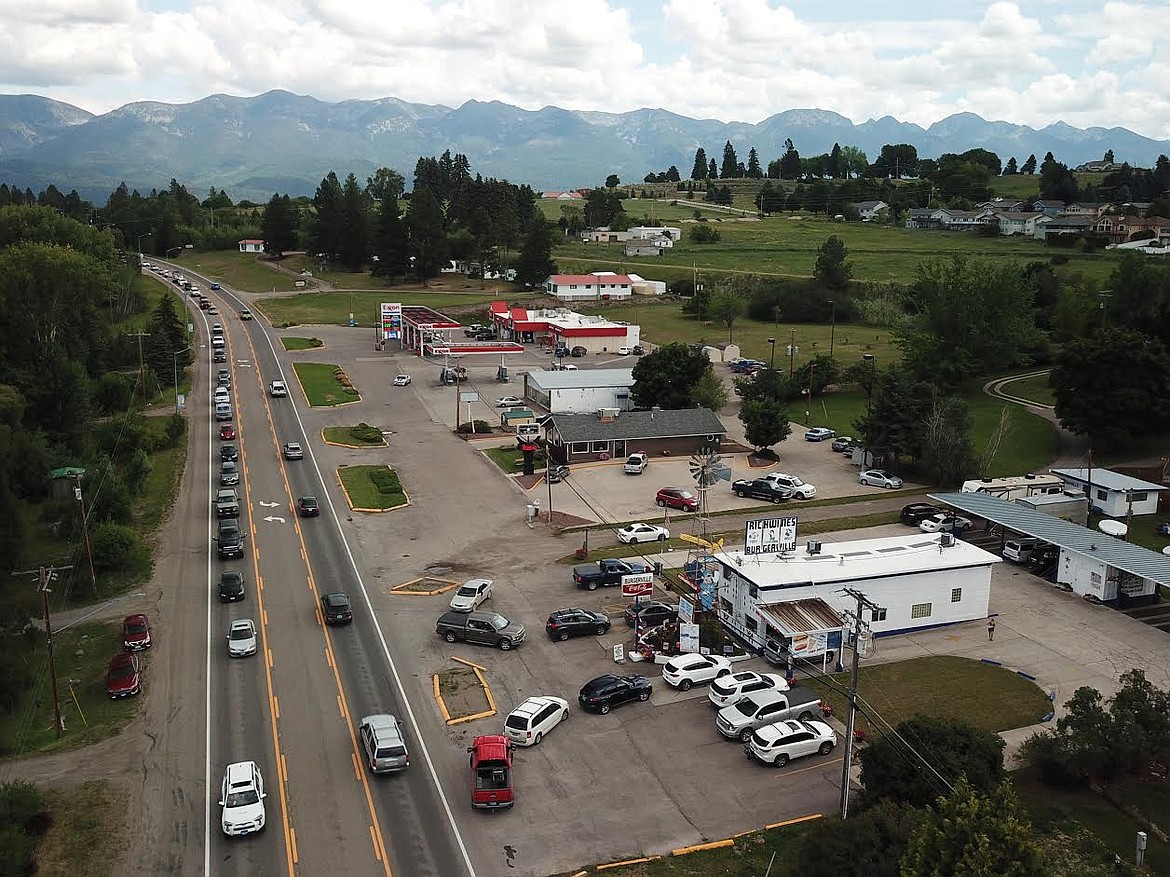 Richwines Burgerville on the 4th of July in 2019. (Photo courtesy of David W. King)