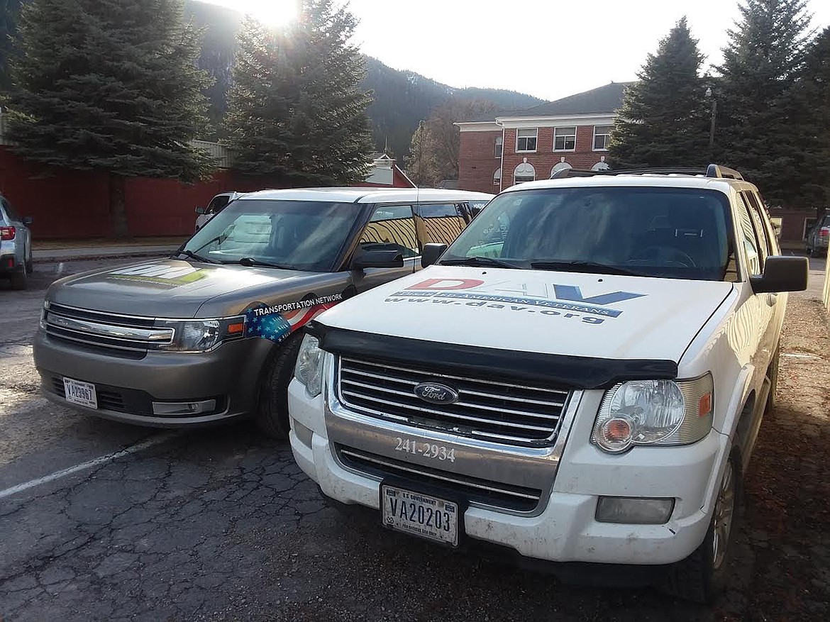 The Mineral County chapter of Disabled American Veterans has vehicles that volunteers can use to transport veterans to medical appointments. (Monte Turner/Mineral Independent)