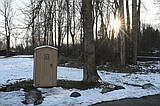 River's Edge Park will soon see a flush toilet, improved parking lot