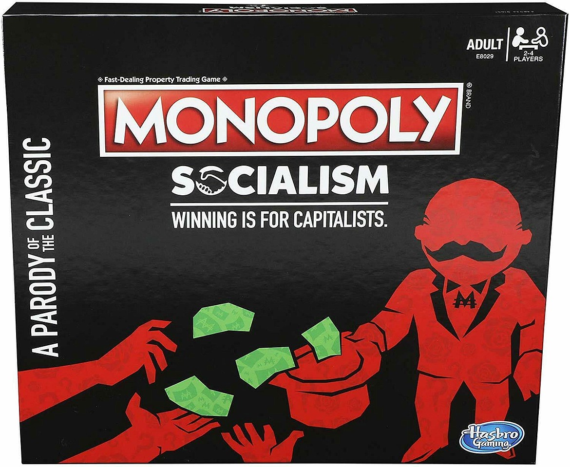 HASBRO
Monopoly Socialism is the controversial new version of Monopoly, in addition to a communism Monopoly.