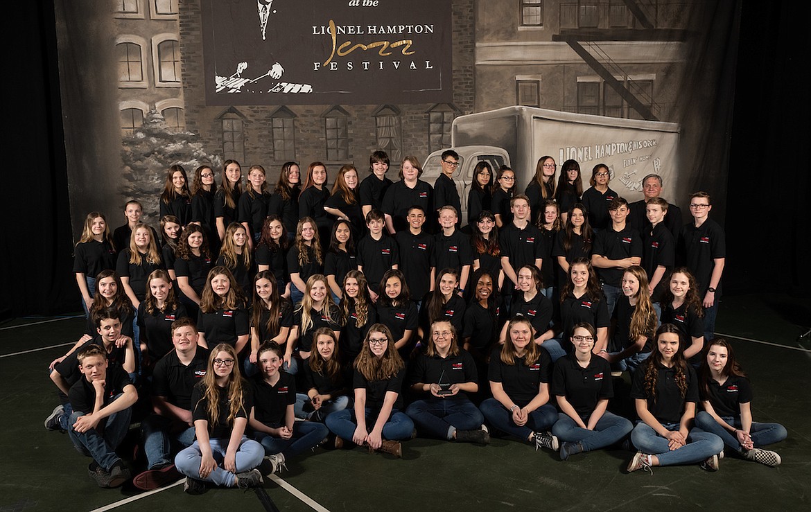 (Photo courtesy UNIVERSITY OF IDAHO)
Sandpoint Middle School Choir was a Junior Vocal Ensemble winner at the  University of Idaho Lionel Hampton Jazz Festival on Friday.