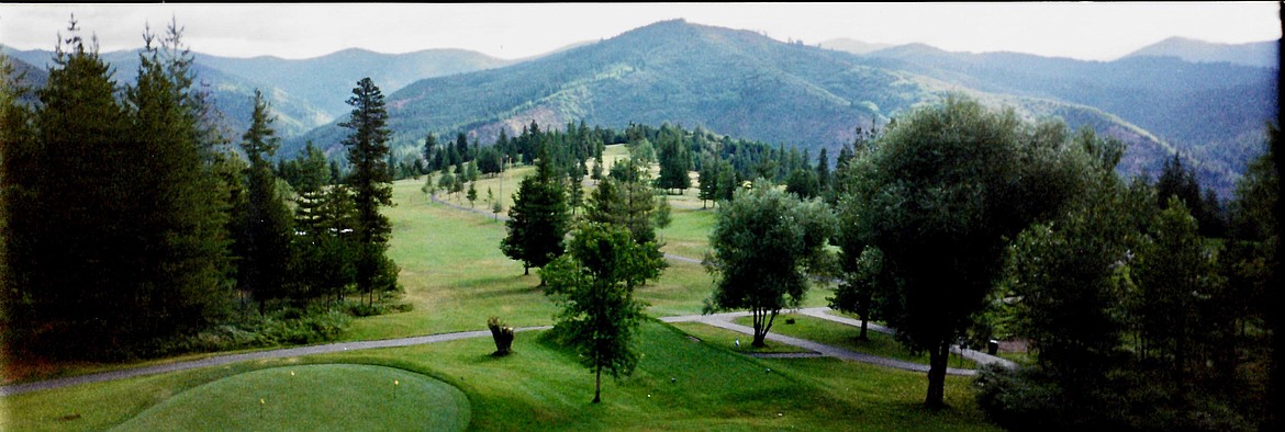 Photos courtesy of SANO HALDI
A panoramic view of the current Shoshone Golf Course in the mid-1980s.
