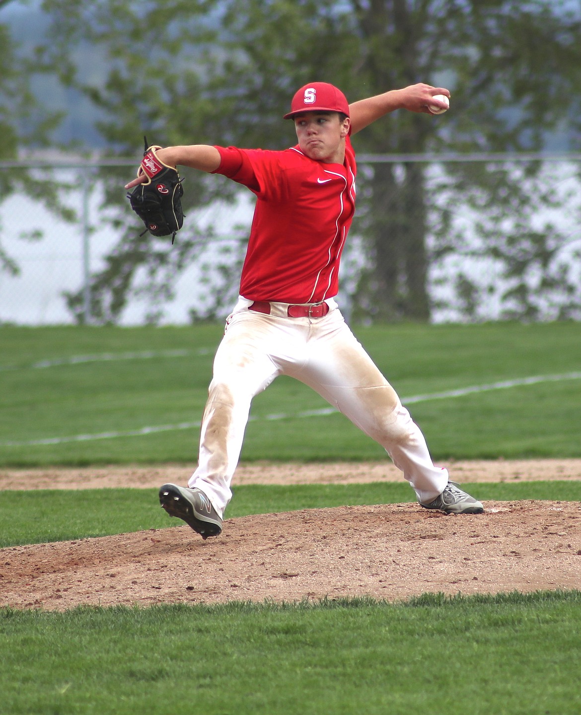 (File Photo by ERIC PLUMMER)
Senior Tyler Lehman, Sandpoint's No. 1 pitcher, has hopes this season and wants a district title more than anything.