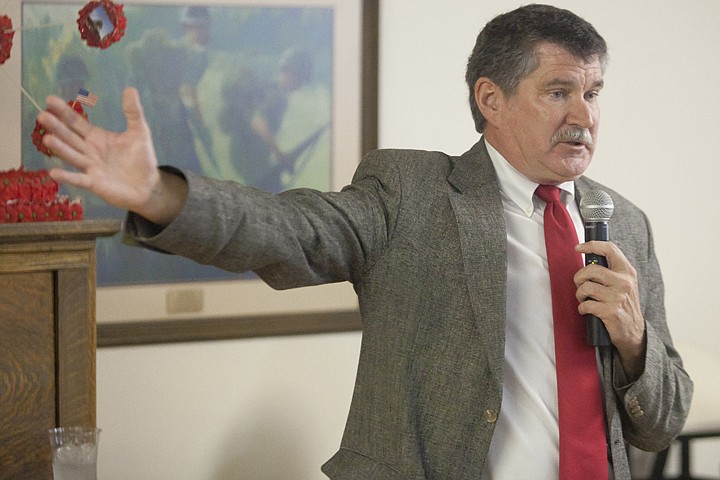 &lt;p&gt;Then-Rep. Denny Rehberg, R-Mont., gives a talk in Whitefish in 2011.&lt;/p&gt;