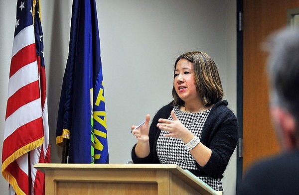 Laura Khor, a 2001 Flathead High School graduate, presented a lecture on counter-terrorism strategies at Flathead Valley Community College recently. She currently works with Malaysia's Terrorist Disengagement Program, which largely focuses on intelligence gathering and rehabilitation.