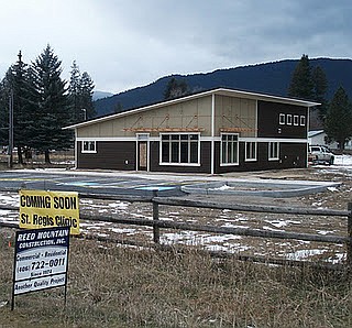 &lt;p&gt;The new health clinic in St. Regis sits nearly finished with
just interior work to be done.&#160;&lt;/p&gt;