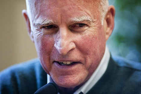 &lt;p&gt;Gov. Jerry Brown holds a news conference to discuss his first year in office at the Capitol in Sacramento on Dec. 27. Brown says he is working to win support from business and labor leaders for his plan to raise income taxes on high-income earners and increase the state sales tax.&lt;/p&gt;