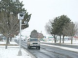 Traffic cameras reduce red light running