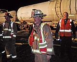 Grass fires rage around Browning