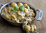 Winter demands the warm comfort of mac and cheese
