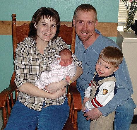 Annika Mae Benner became the first baby born at St. John's Lutheran Hospital for 2006. Annika Mae was born Jan. 7, 2006 at 2:45 a.m. to Kendra Benner, a teacher at Libby Middle School. Proud dad is Monty Benner of the Montana Fish, Wildlife and Parks. Annika weighed in at 8 pounds, 1 ounce and measured 20 1/4 inches. She joins a three-year-old brother, Chase. In 2005, there were 105 newborns delivered at the Libby hospital.