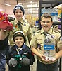 Scouts give food bank a boost