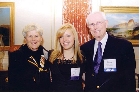 &lt;p&gt;Flanked by Lola and Duane Hagadone, Alycia Barrowcliff of Coeur d'Alene was all smiles during a Horatio Alger Association awards ceremony in Washington, D.C., four years ago. Barrowcliff used that $20,000 scholarship to earn her bachelor's degree from Eastern Washington University.&lt;/p&gt;