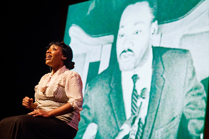 &lt;p&gt;SHAWN GUST/Press Dior Davenport performs &quot;The Right to Dream&quot;
during the 27th Annual Human Rights' Celebration for Coeur d'Alene
school district fifth graders Friday at North Idaho College's
Schuler Performing Arts Center.&lt;/p&gt;