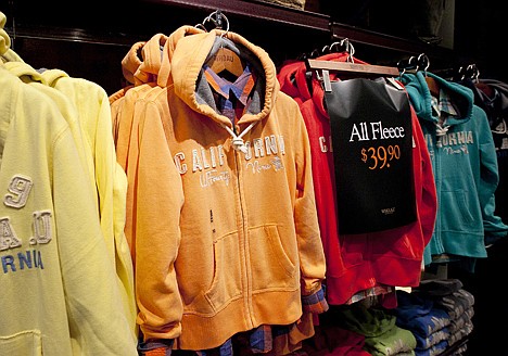 &lt;p&gt;Hooded fleece jackets are on sale at Who.A.U, Thursday in New York. Unusually mild temperatures across a broad swath of the country has left them with mounds of winter merchandise they're trying to get rid of at rock bottom prices.&lt;/p&gt;