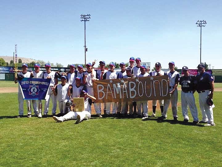 The Columbia Basin River Dogs are (as the sign says) Alabama-bound for the 2013 Babe Ruth 16-18 World Series. The River Dogs will host the 2014 World Series in Ephrata.