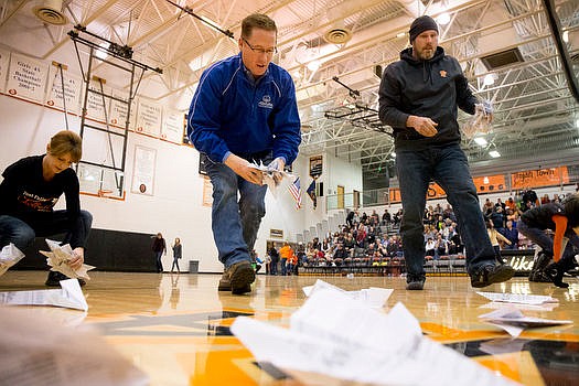 &lt;p&gt;The Coeur d'Alene Vikings battle with the Post Falls Trojans on Tuesday, Jan. 12, 2016 at Post Falls High School. The Trojans emerged victorious by one point, in a nail-biting 50-49 finish.&#160;&lt;/p&gt;