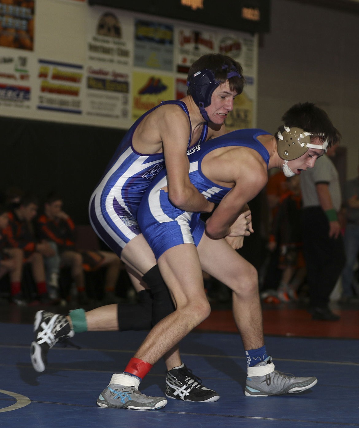 &lt;p&gt;Mission/Charlo's Bailey Weible tries to take down a Townsend opponent Friday afternoon in Ronan.&lt;/p&gt;